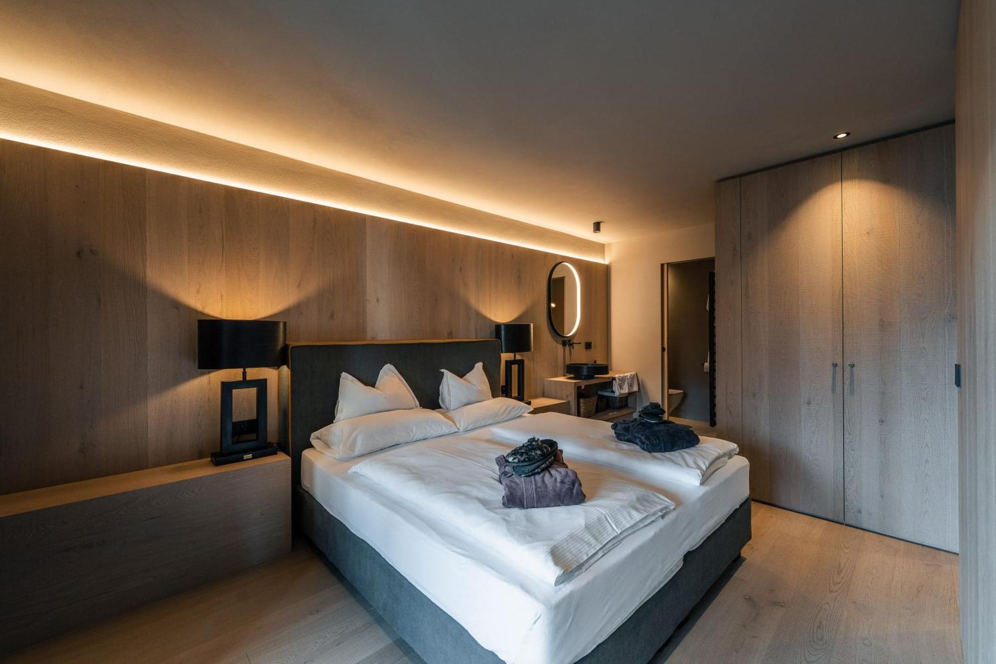 Sportony Mountain Lodges La Villa  Bagian luar foto